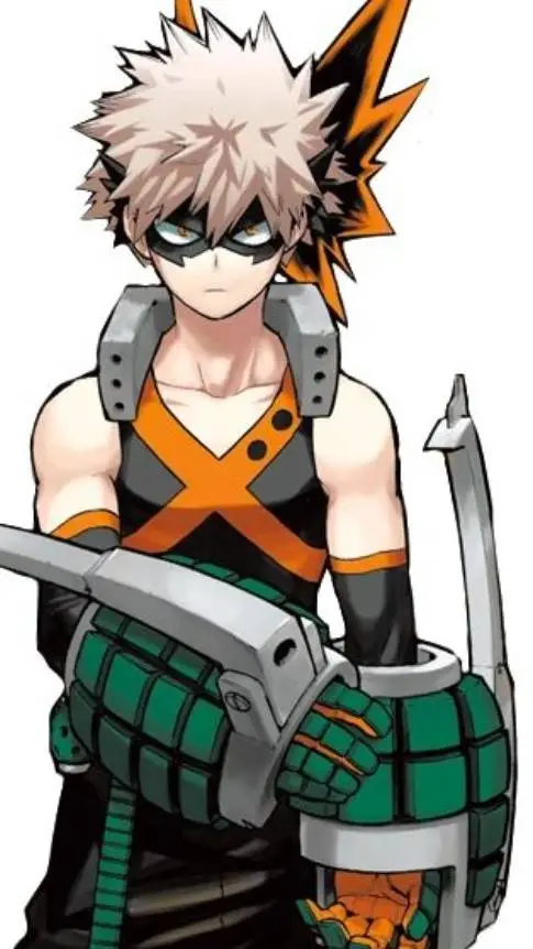 ai character: bakugo  background