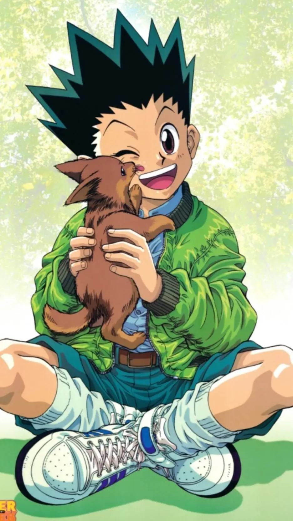 ai character: Gon x Killua background