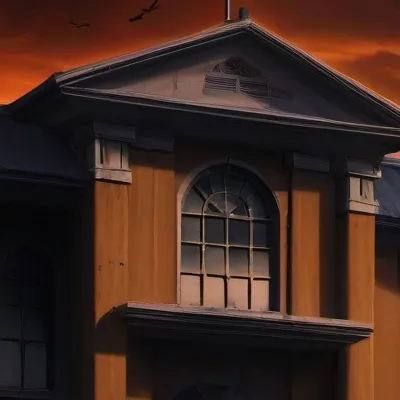 chat with ai character: Abandoned school