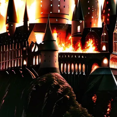 chat with ai character: Hogwarts (fire)