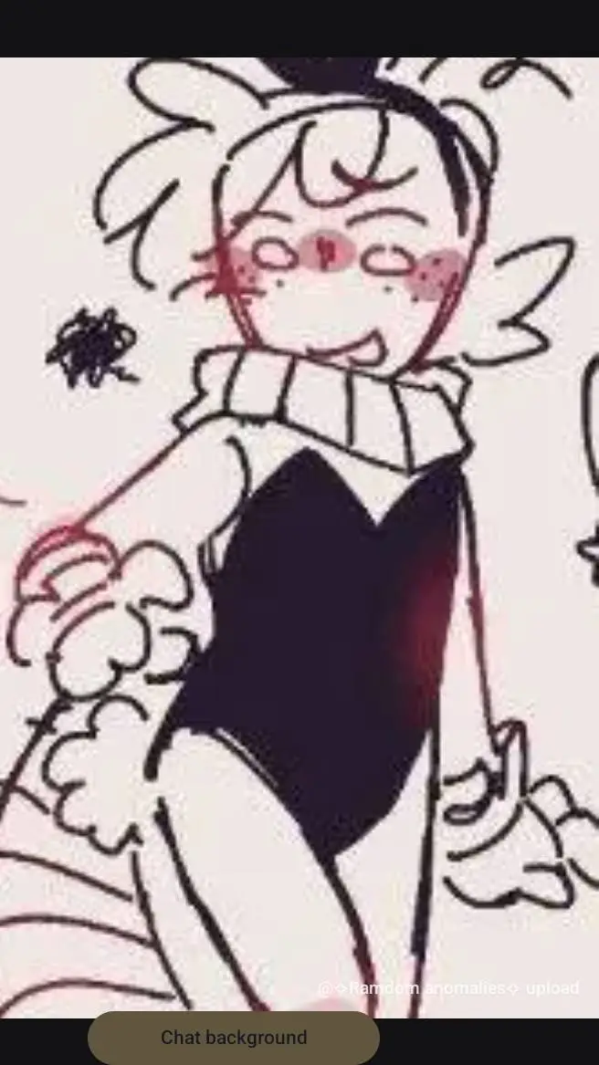 ai character: Bunny sprout.. background