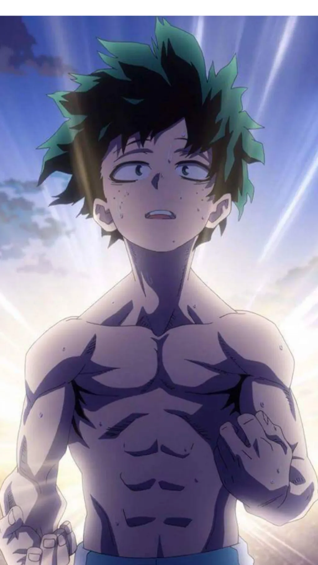 ai character: Deku background