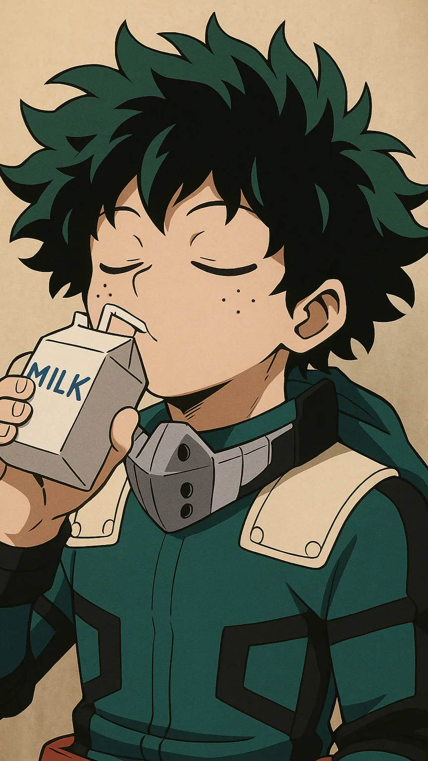 ai character: Lactose Deku background