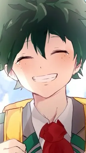ai character: deku  background