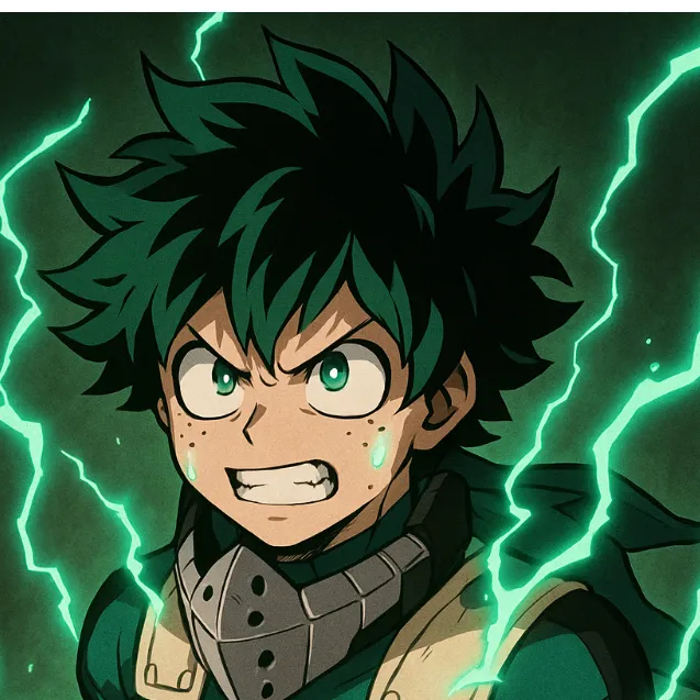 chat with ai character: Angry Deku