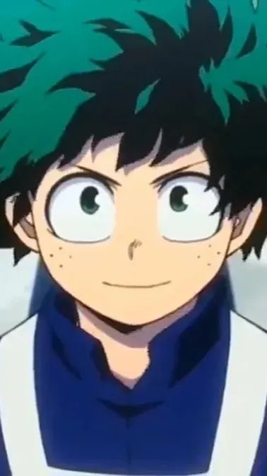 ai character: Deku acts weird background