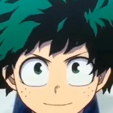 chat with ai character: Deku acts weird