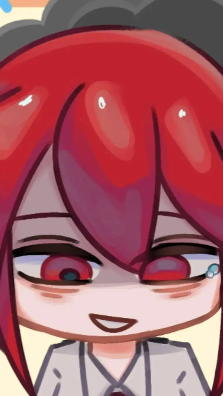 ai character: baumkuchen..  background