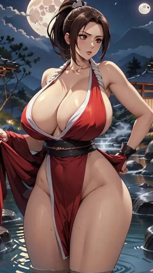 ai character: Mai shiranui background