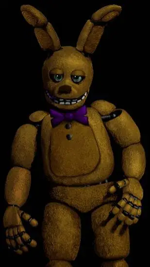 ai character: Spring Bonnie background