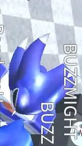 ai character: Metal BUZZMIGHT background