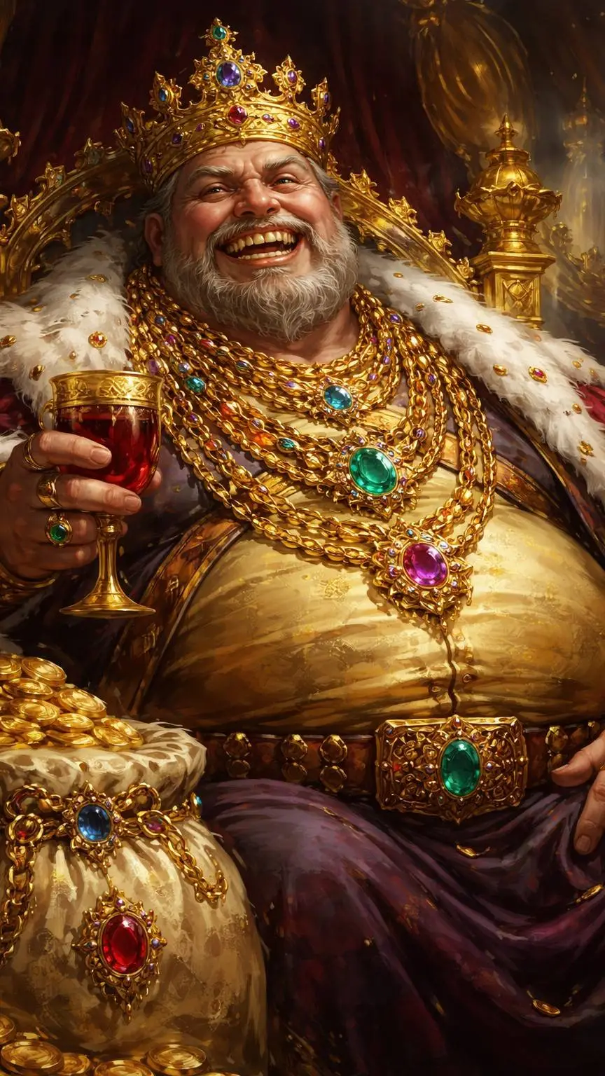ai character: Emperor Ares.  background