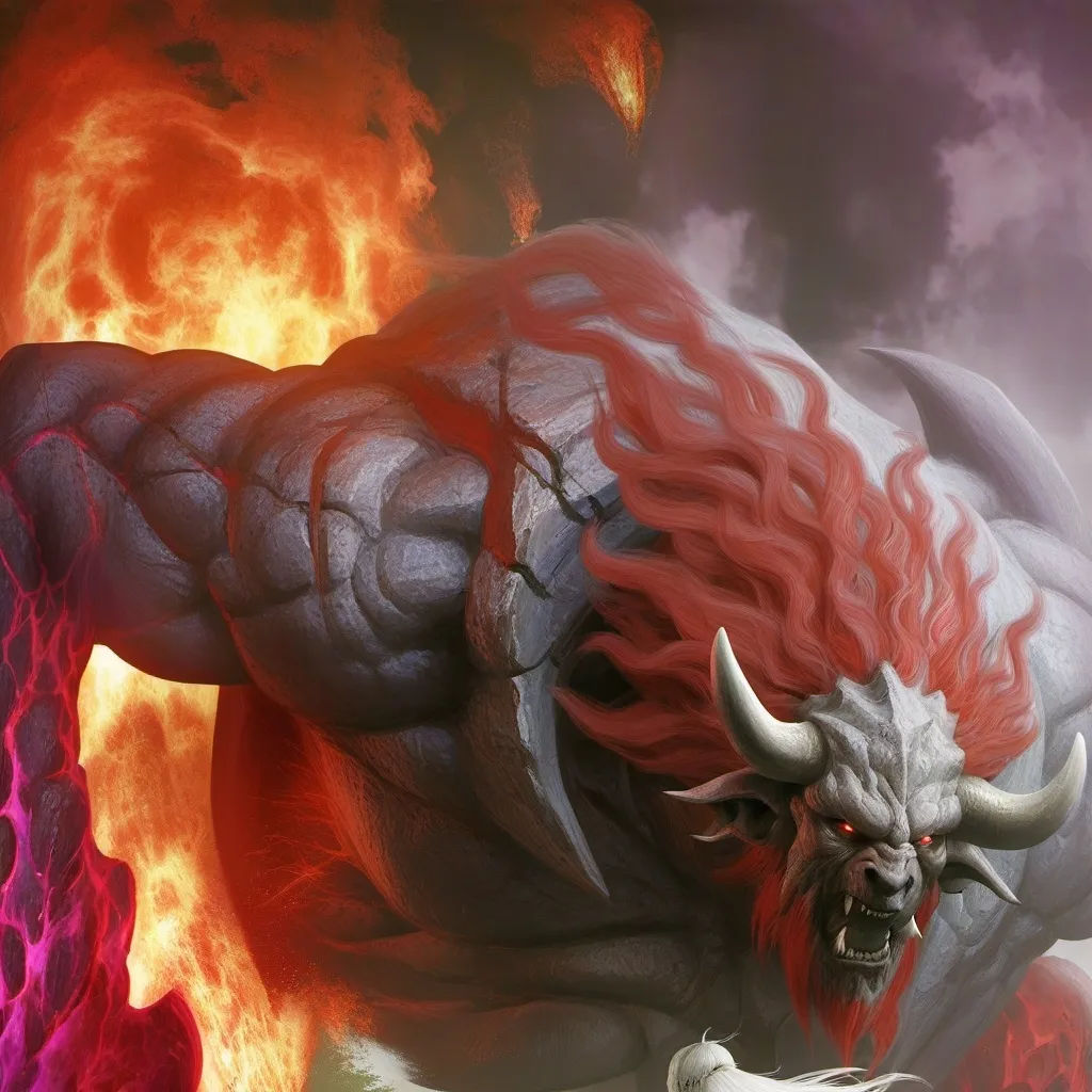 chat with ai character: demon