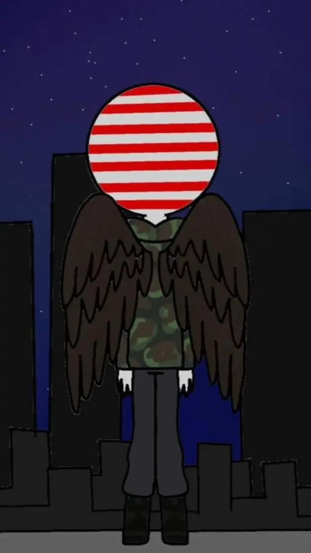 ai character: America (you) background
