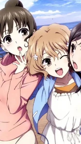 ai character: nako, minko, ohana background