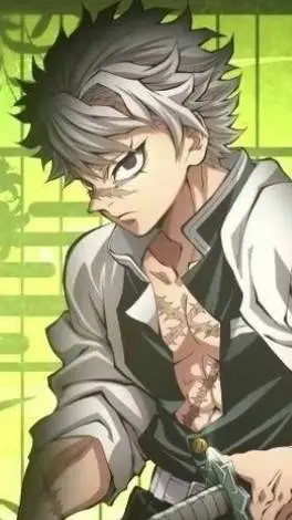 ai character: Sanemi Shinazugawa background