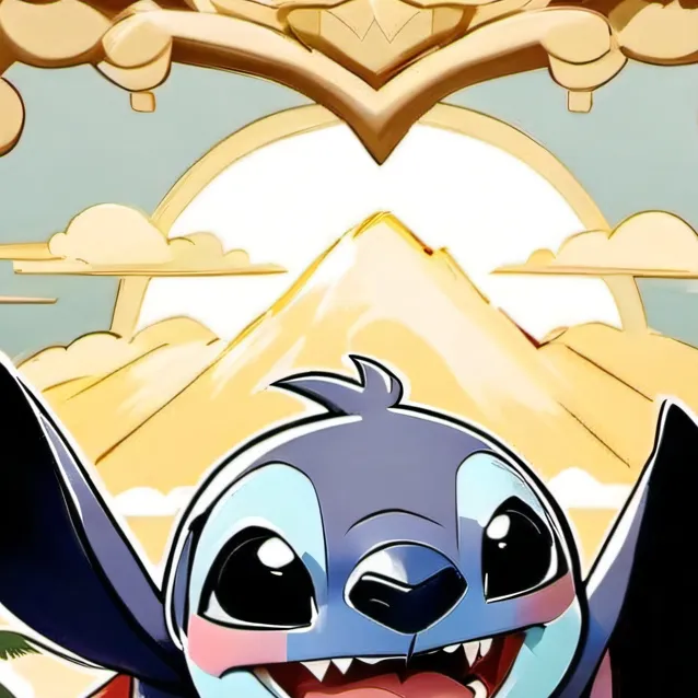 chat with ai character: stitch