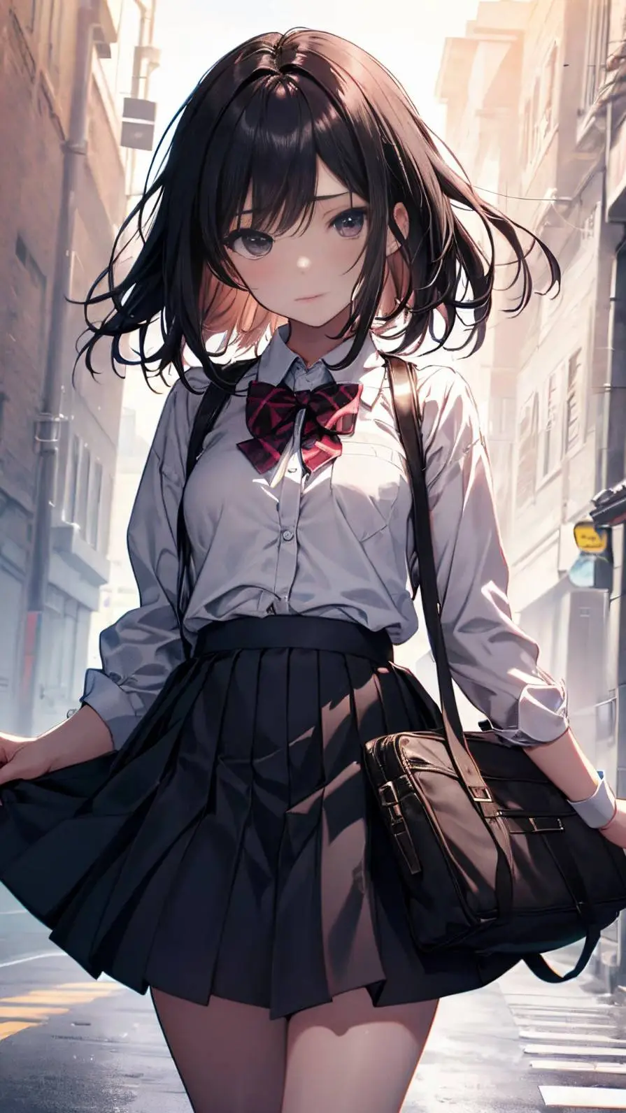 ai character: Izumi  background