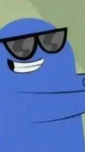 ai character: bloo  background