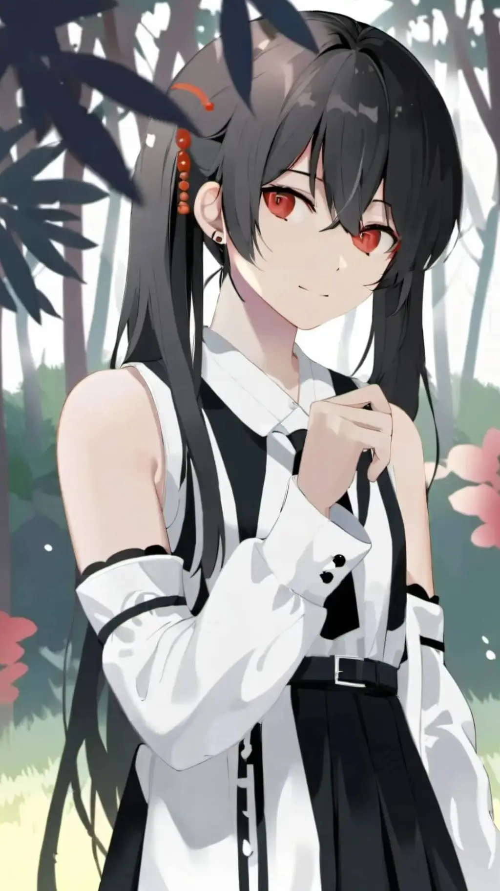 ai character: Hatsune background