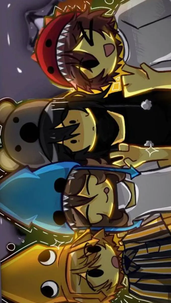 ai character: 99 in the forest.. background