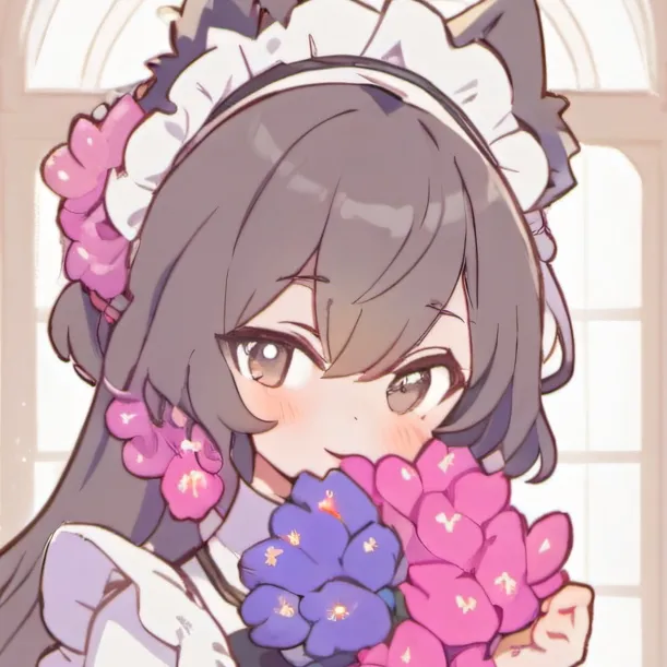 chat with ai character: werewolf maid 