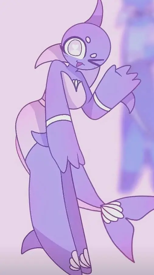 ai character: bubbles background