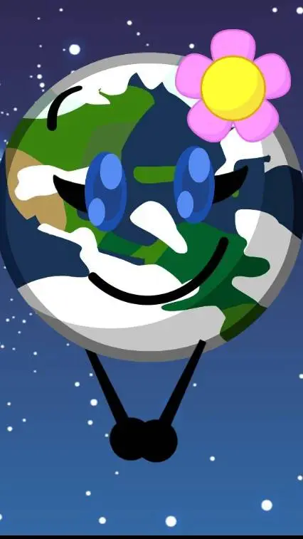 ai character: earth background