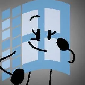 chat with ai character: bfdi but windows 