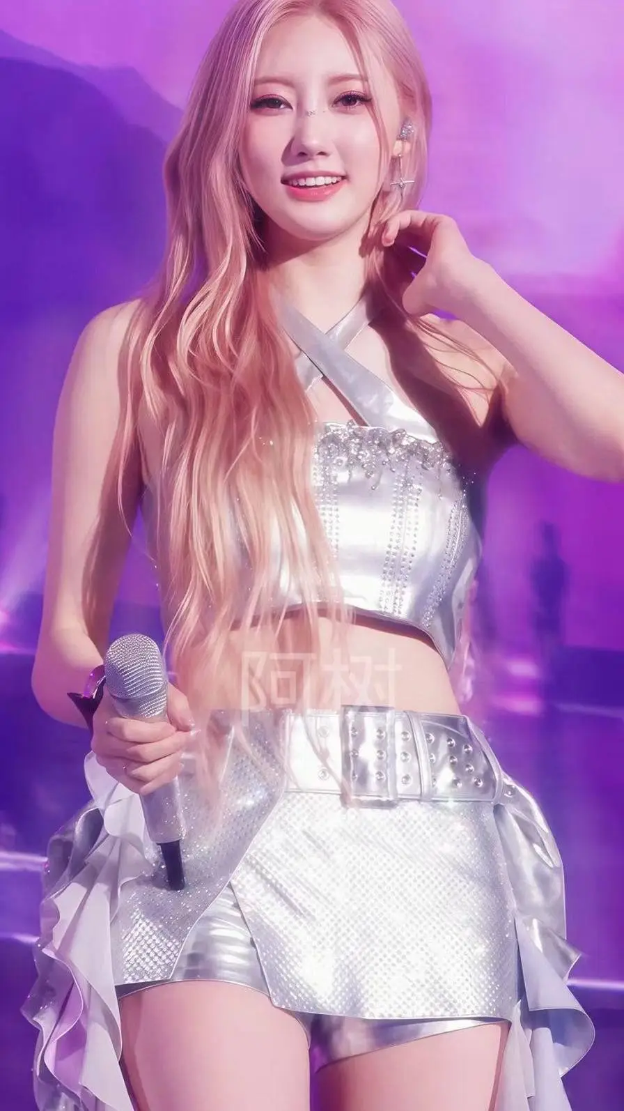 ai character: BABYMONSTER  background