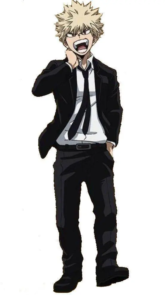 ai character: bodyguard Bakugo background