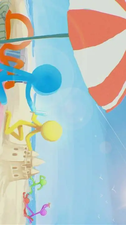 ai character: crew on vacation  background