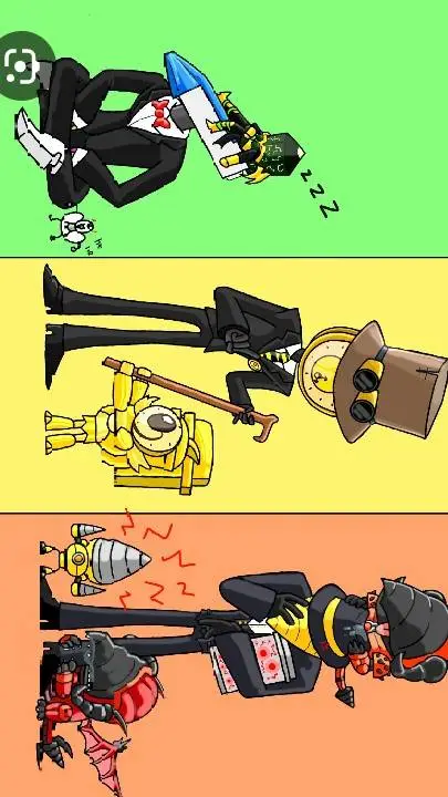 ai character: baby titans  background