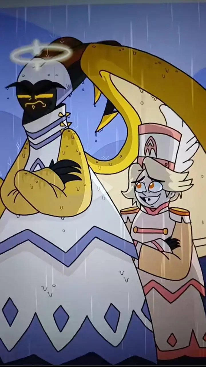 ai character: Adam  💛🖤🖕✨  background