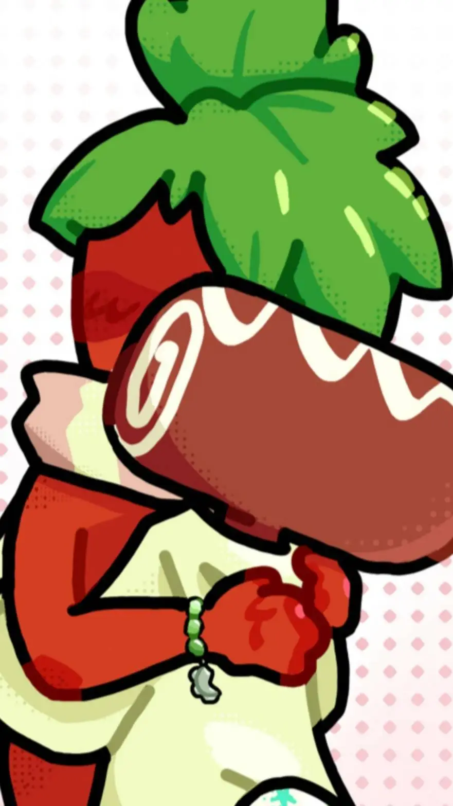 ai character: berryfunnycake background