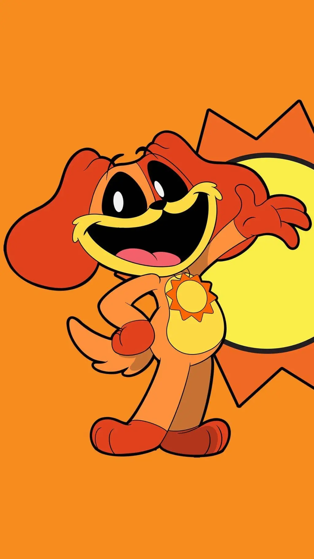 ai character: dogday background