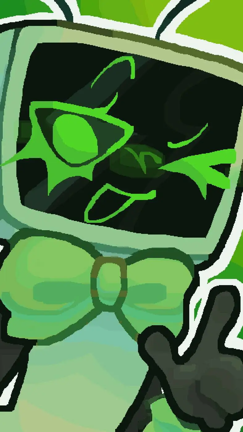 ai character: Vee background