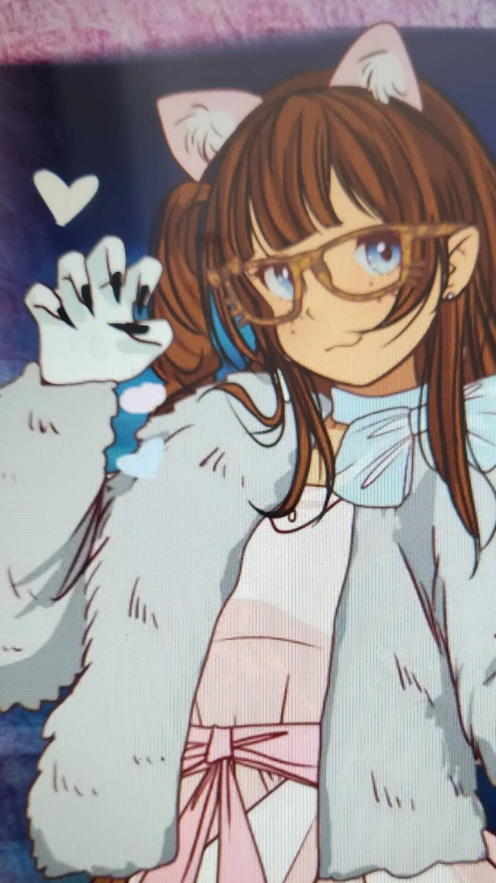 ai character: Winter background