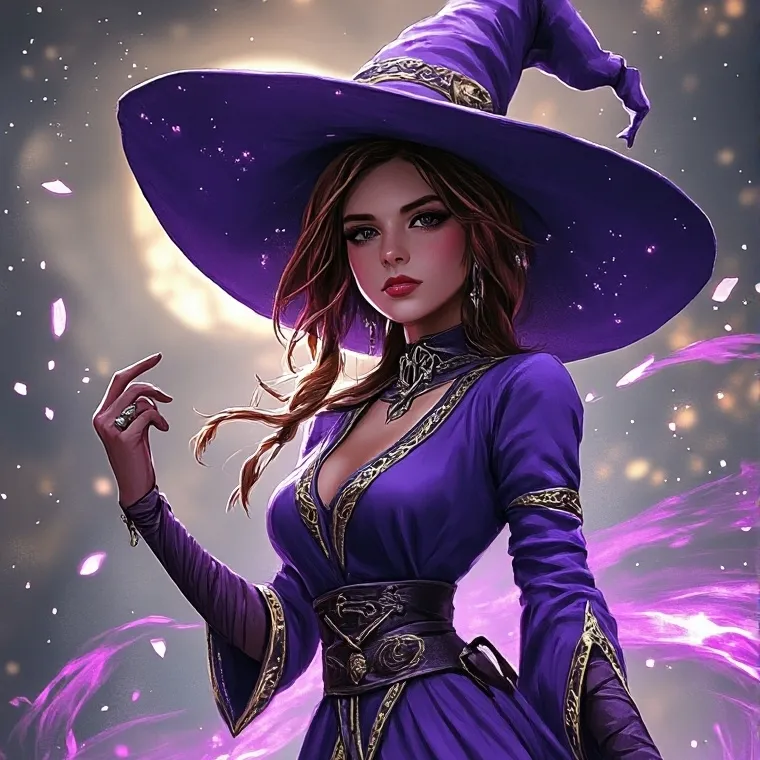 chat with ai character: Witch