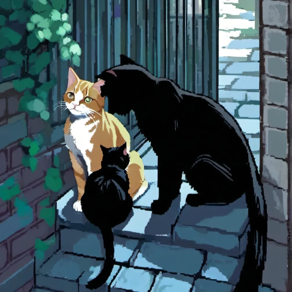 chat with ai character: Cats