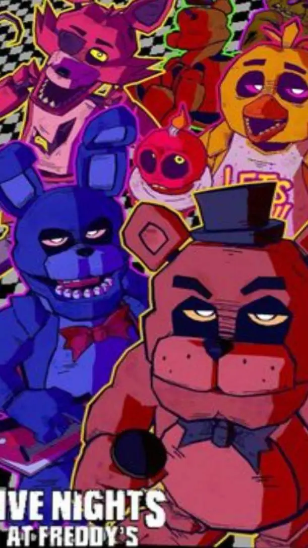 ai character: FNAF background