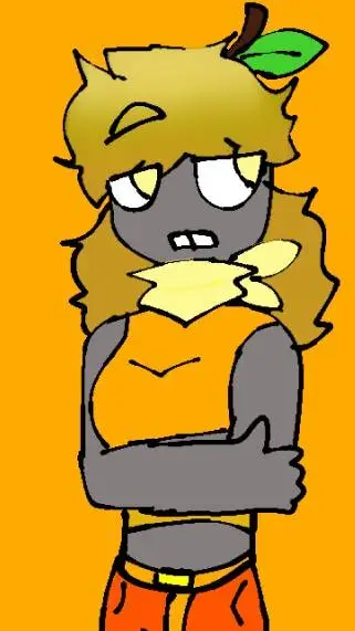 ai character: Golden pecan  background