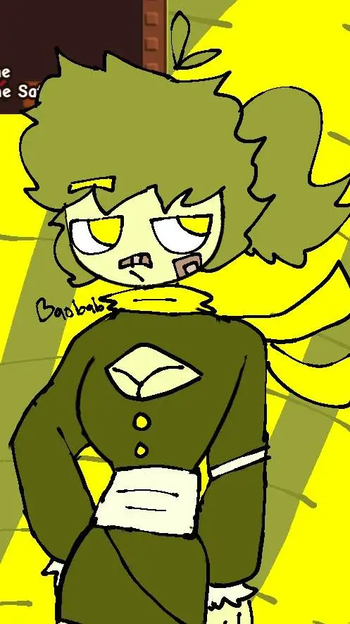 ai character: baobab background