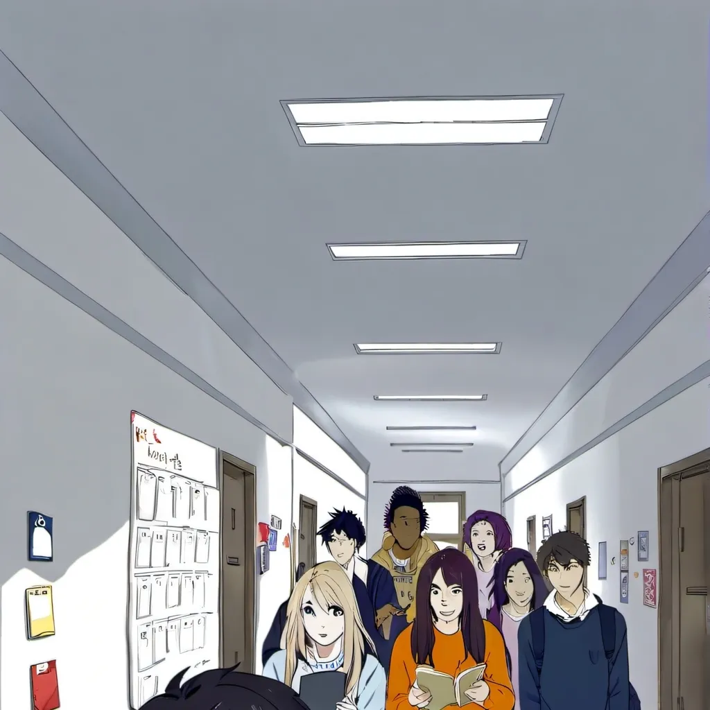 chat with ai character: hight school 