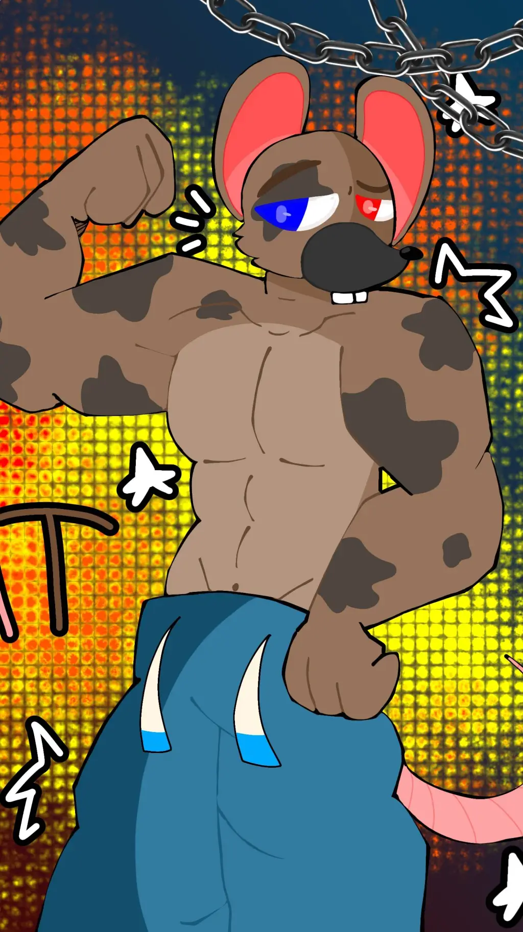 ai character: Leo the rat background