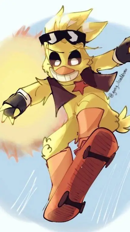 ai character: Kicken Chicken background