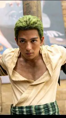 ai character: zoro background