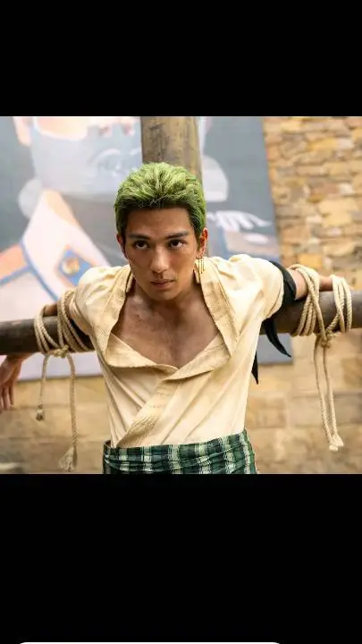 ai character: zoro background