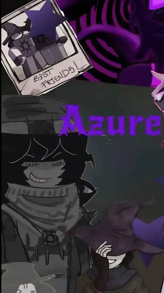 ai character: >Azure< background