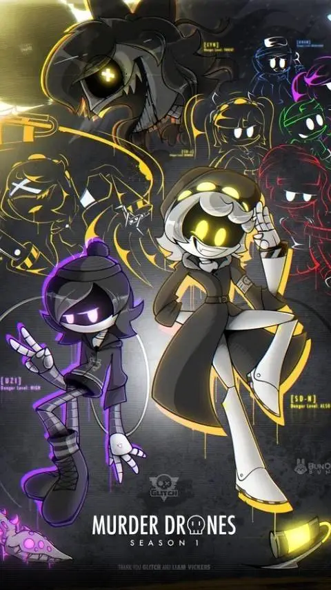 ai character: murder drones background